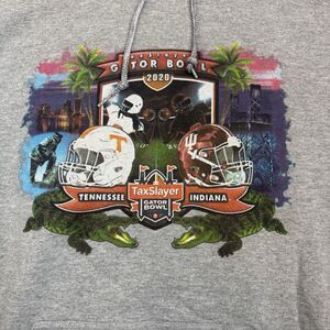 Gator Bowl 2020 Tennessee Volunteers / Indiana Gildan Hoody Unisex Size XL